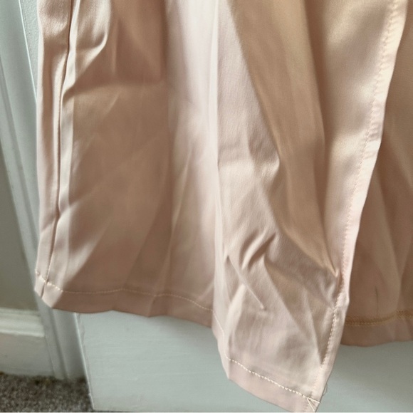 GoodTime USA Light Pink Corset Halter Maxi Dress Women’s Size Medium NWT Prom - Picture 9 of 16